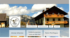 Desktop Screenshot of ferienhof-christa.com
